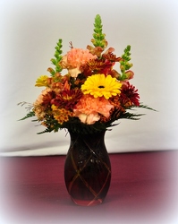 Autumn Bouquet from Kircher's Flowers in Defiance and Paulding, OH