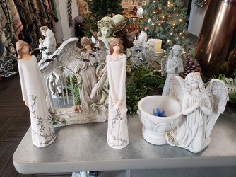 Angel Statues from Kircher's Flowers in Defiance and Paulding, OH