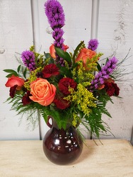 Autumn Elegance from Kircher's Flowers in Defiance and Paulding, OH