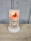 Cardinal Candle from Kircher's Flowers in Defiance and Paulding, OH