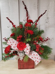 Ravishing in Red from Kircher's Flowers in Defiance and Paulding, OH