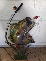 Metal Fish Decor from Kircher's Flowers in Defiance and Paulding, OH