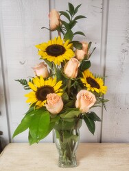 Radiant Sunflowers from Kircher's Flowers in Defiance and Paulding, OH