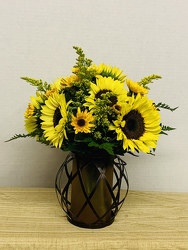 Sunflower Smiles from Kircher's Flowers in Defiance and Paulding, OH
