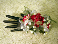 Mini carnations corsage
