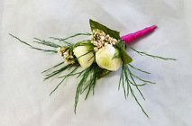 Boutonniere from Kircher's Flowers in Defiance and Paulding, OH