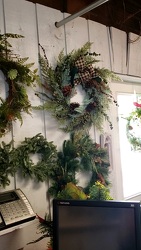 Wreaths from Kircher's Flowers in Defiance and Paulding, OH