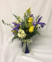 Go Blue from Kircher's Flowers in Defiance and Paulding, OH