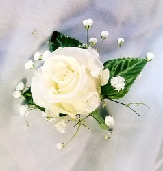 Boutonniere from Kircher's Flowers in Defiance and Paulding, OH