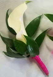 Boutonniere from Kircher's Flowers in Defiance and Paulding, OH