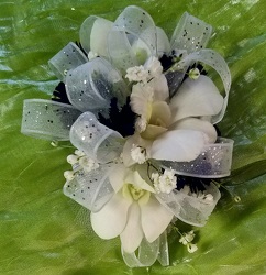 Wrist Corsage  from Kircher's Flowers in Defiance and Paulding, OH