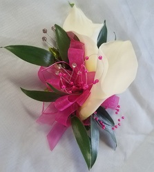 Wrist Corsage  from Kircher's Flowers in Defiance and Paulding, OH