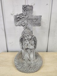 Amazing Grace Cross from Kircher's Flowers in Defiance and Paulding, OH