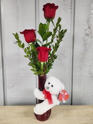 Bear Kisses from Kircher's Flowers in Defiance and Paulding, OH