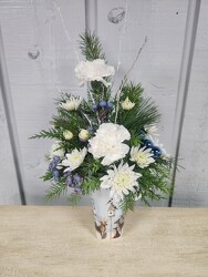 Blue Christmas from Kircher's Flowers in Defiance and Paulding, OH