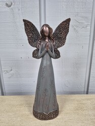 Bronze Angel from Kircher's Flowers in Defiance and Paulding, OH