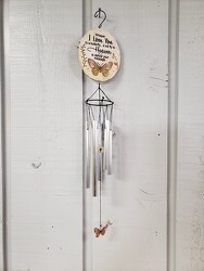 Butterfly Wind Chime from Kircher's Flowers in Defiance and Paulding, OH