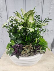 Ceramic Planter from Kircher's Flowers in Defiance and Paulding, OH