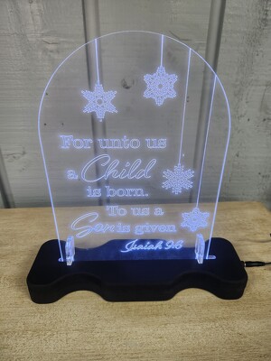 Child is Born Plaque