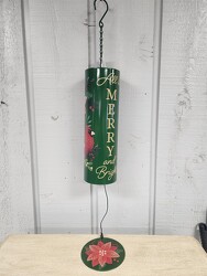 Christmas Wind Chime from Kircher's Flowers in Defiance and Paulding, OH