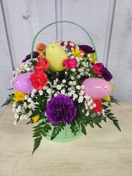 Easter Basket from Kircher's Flowers in Defiance and Paulding, OH