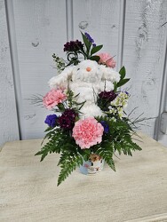 Easter Bunny from Kircher's Flowers in Defiance and Paulding, OH