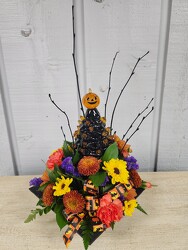 This is Halloween from Kircher's Flowers in Defiance and Paulding, OH