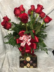 Dozen Delight from Kircher's Flowers in Defiance and Paulding, OH