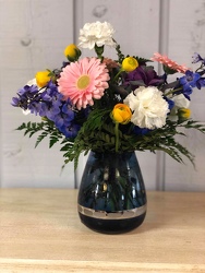 Sky Of Blue Bouquet from Kircher's Flowers in Defiance and Paulding, OH