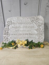 Keepsake Garden Stone from Kircher's Flowers in Defiance and Paulding, OH