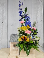 Nestled in Love from Kircher's Flowers in Defiance and Paulding, OH