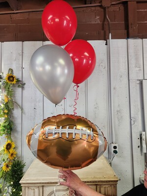 Ohio State Balloon Bouquet