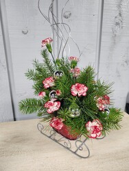 Santa's Sleighful from Kircher's Flowers in Defiance and Paulding, OH