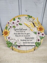 Special Bond Stepping Stone from Kircher's Flowers in Defiance and Paulding, OH