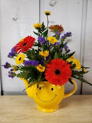 Smile Teapot from Kircher's Flowers in Defiance and Paulding, OH